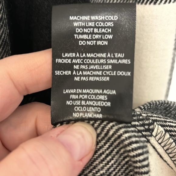 Men’s XXL Star Wars Lucasfilm Ltd. Hoodie/jacket black/white plaid, Darth Vader - Picture 5 of 12